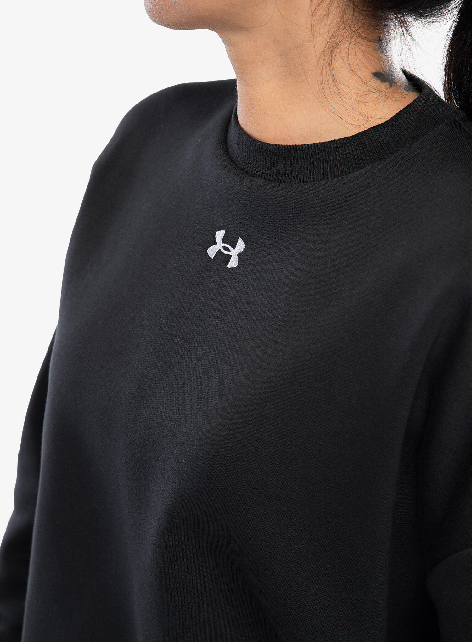 Felpa da donna Under Armour Rival Fleece OS Crew 5/5