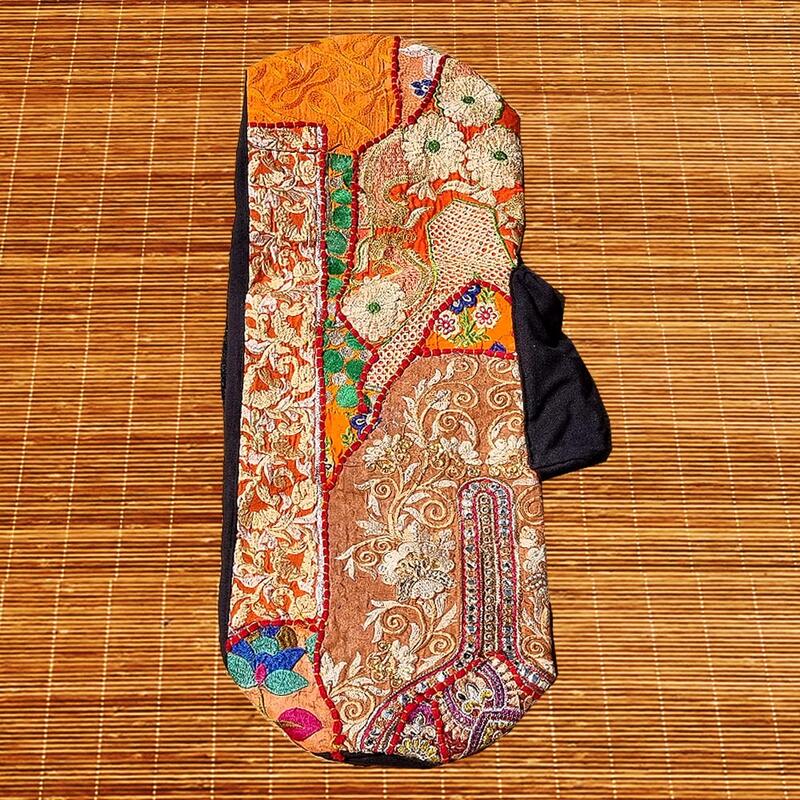 Sac de yoga 18x78cm large bandoulière - Canevas et Torans - Pièces uniques