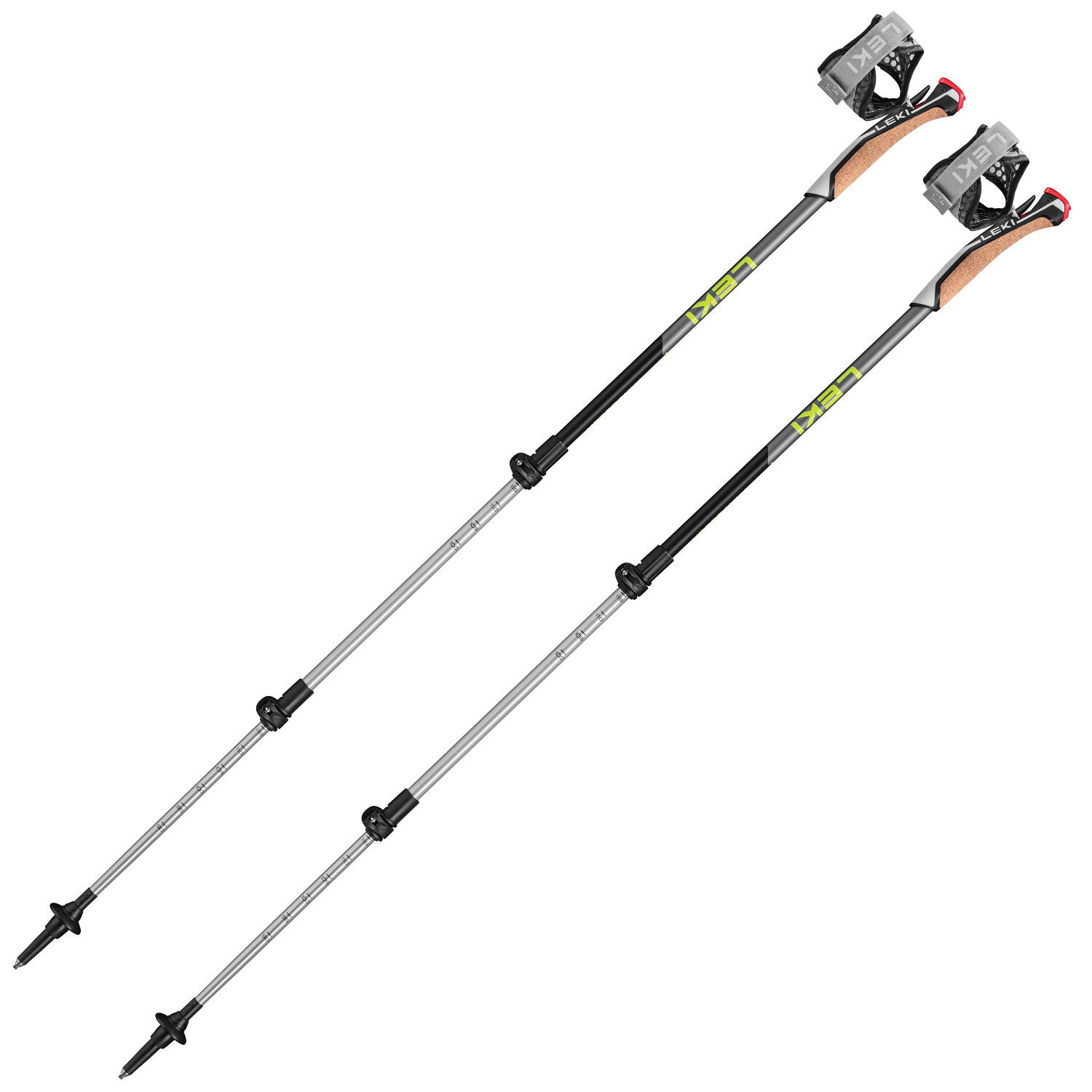 LEKI Turistické nordic walking hole Traveller Alu