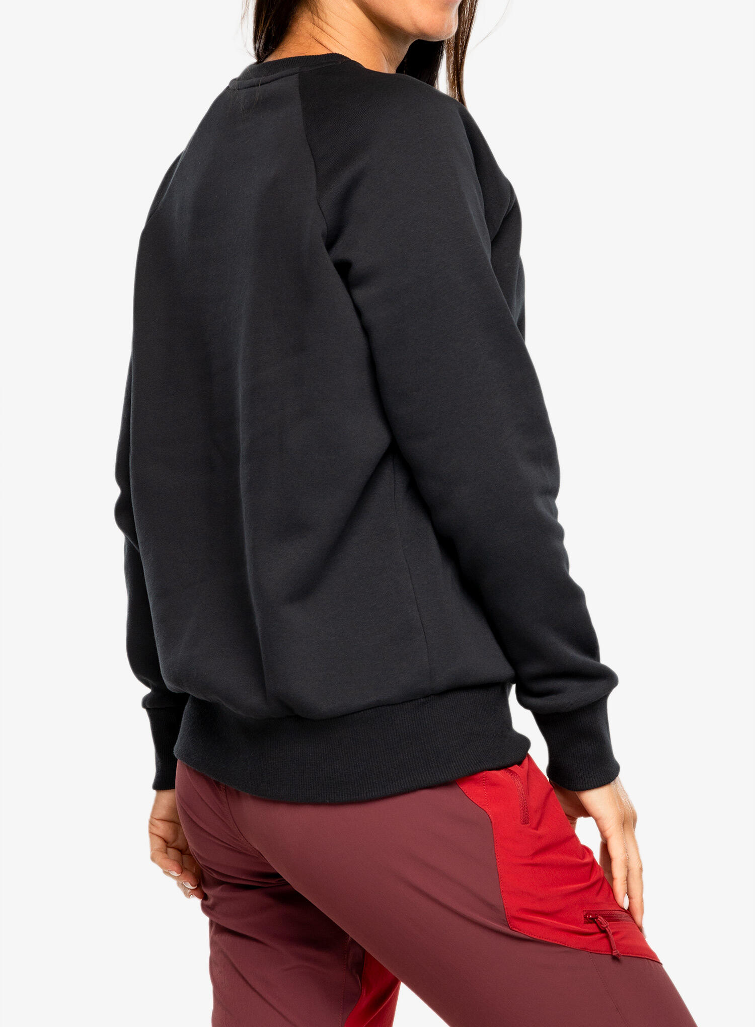Das Damen-Sweatshirt Under Armour Rival Fleece Crew in Schwarz/Weiß ist die 4/7