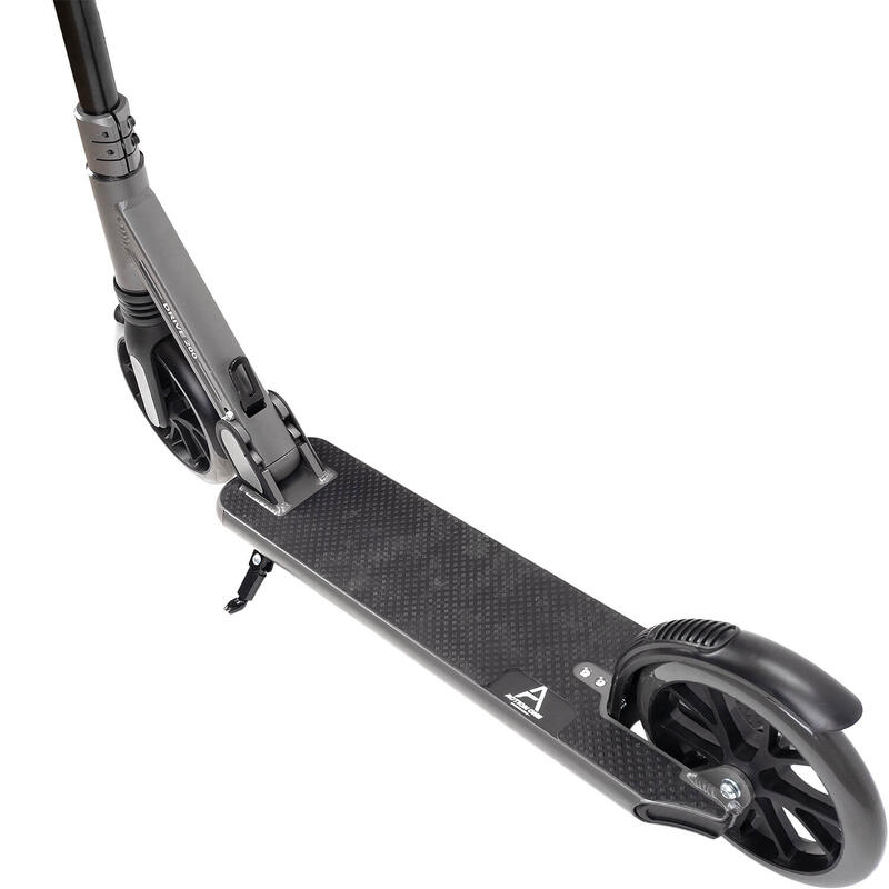 Trotineta Pliabila Prodigy cu 1 amortizor, cu cric, roti 200 mm, gri antracit