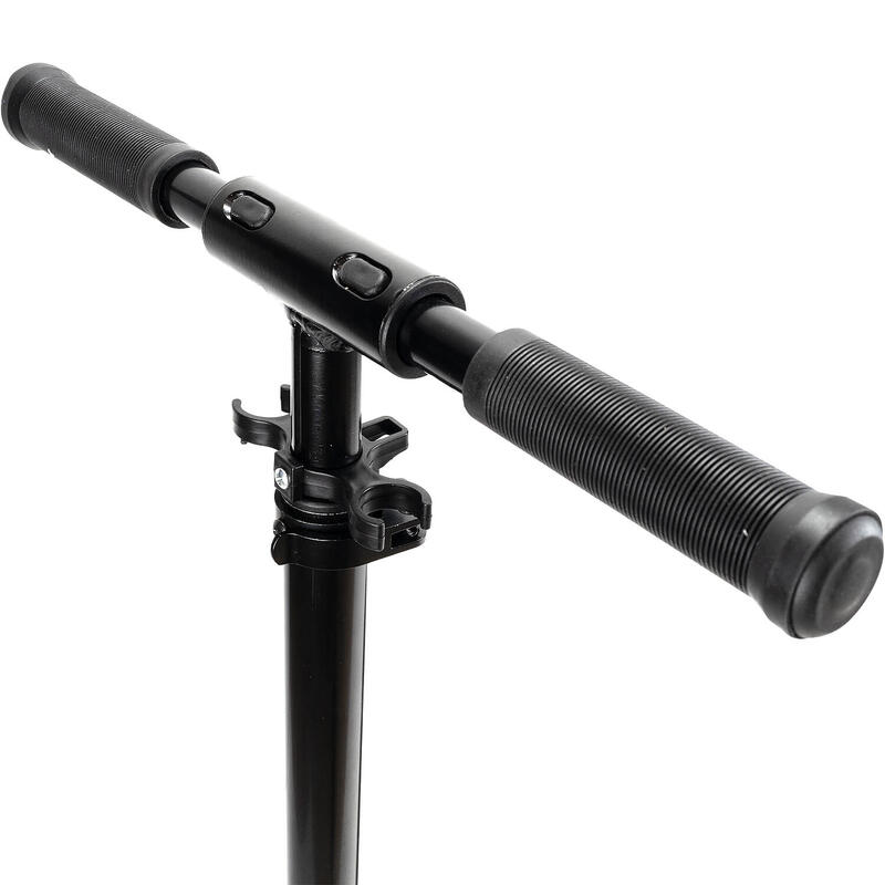 Trotineta Pliabila Prodigy cu 1 amortizor, cu cric, roti 200 mm, gri antracit