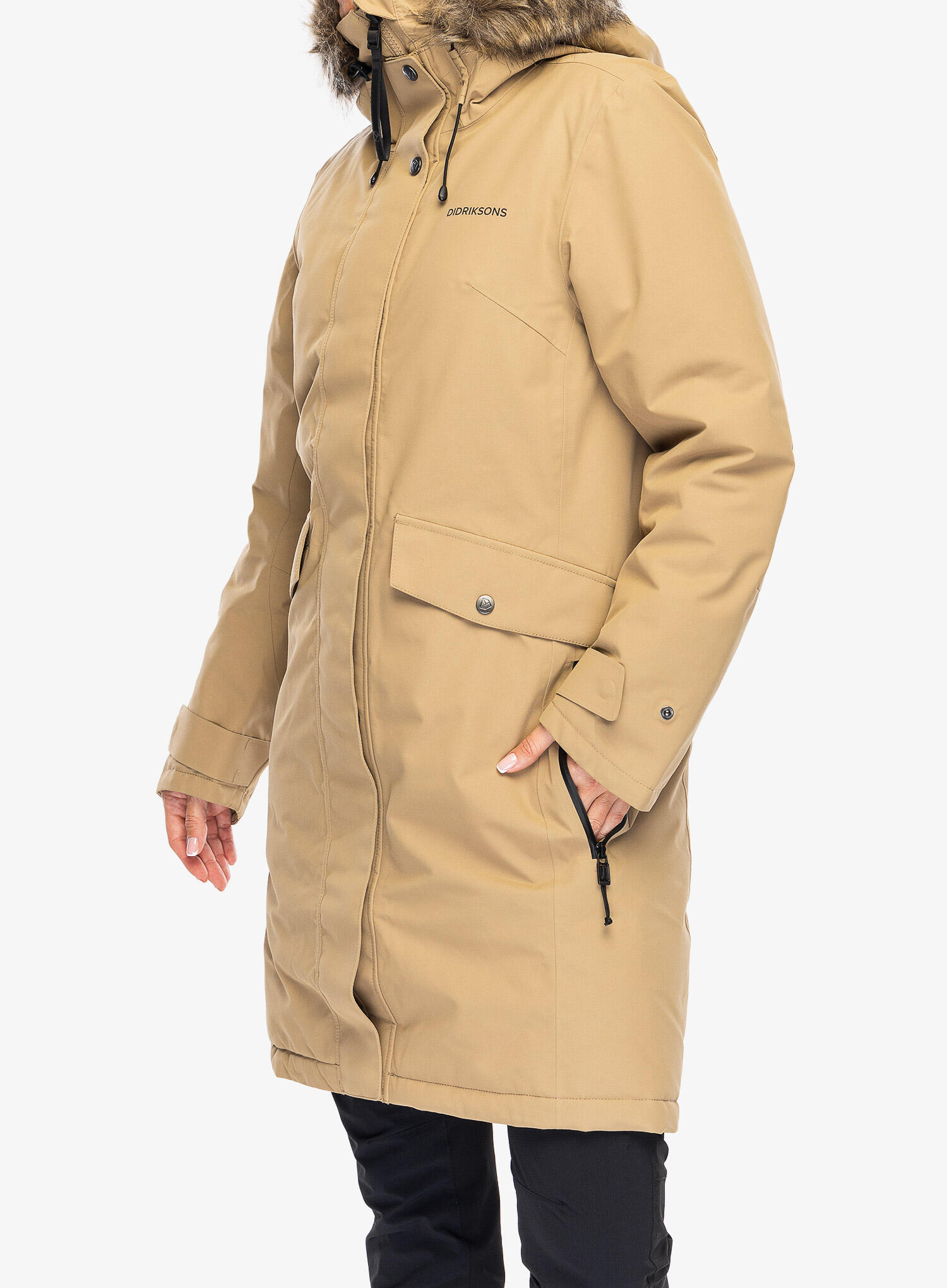 Płaszcz zimowa damski Didriksons Erika Parka 3 4/7