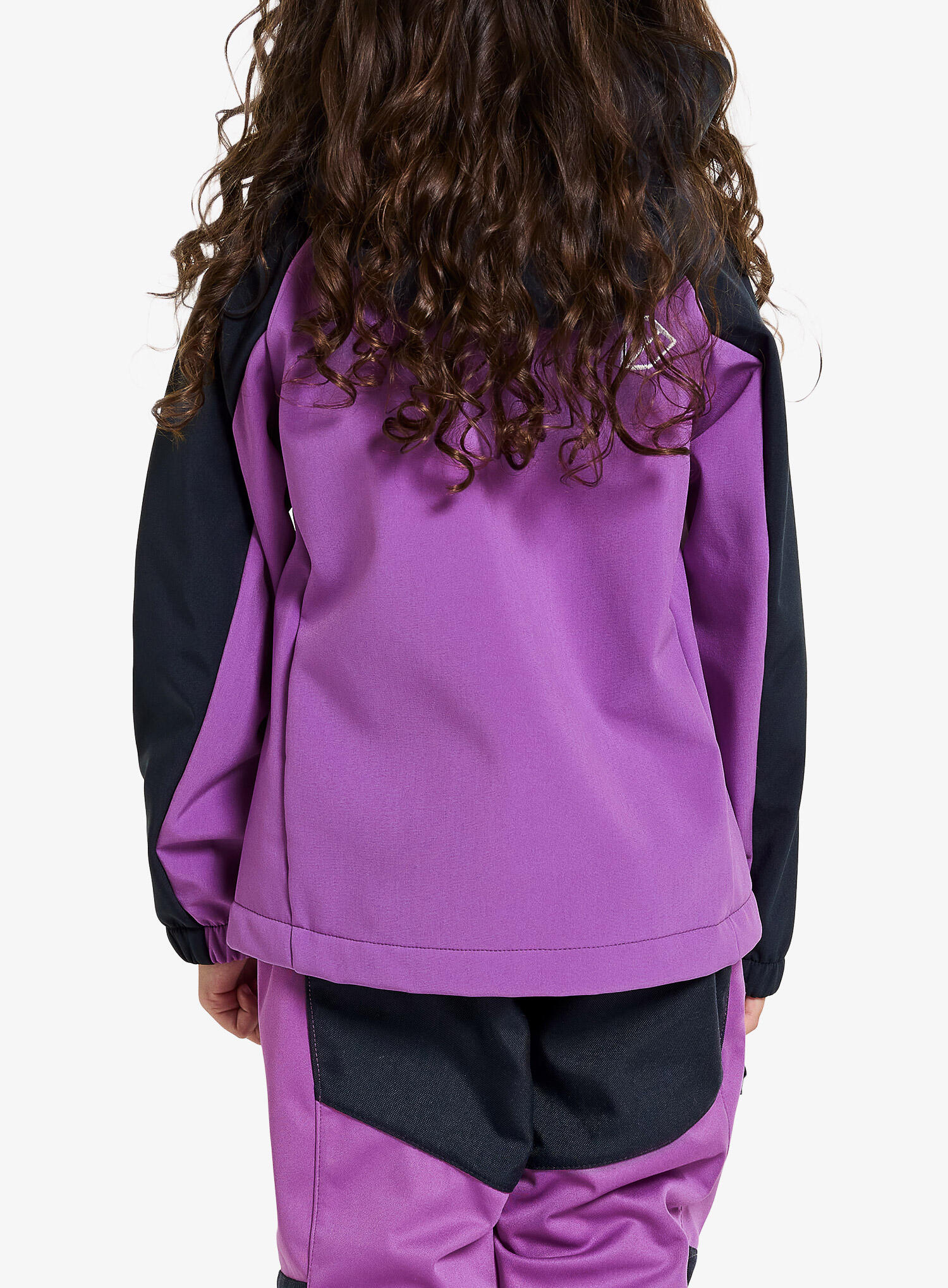 Kurtka dziecięca Didriksons Troel Jacket 4 - tulip purple 90 cm 2/7