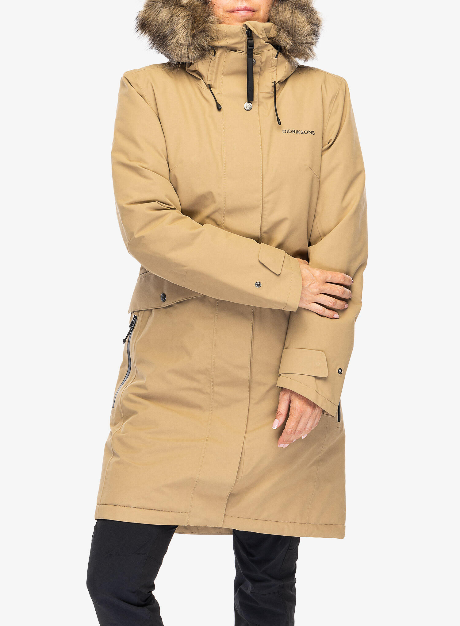 Płaszcz zimowa damski Didriksons Erika Parka 3 1/7