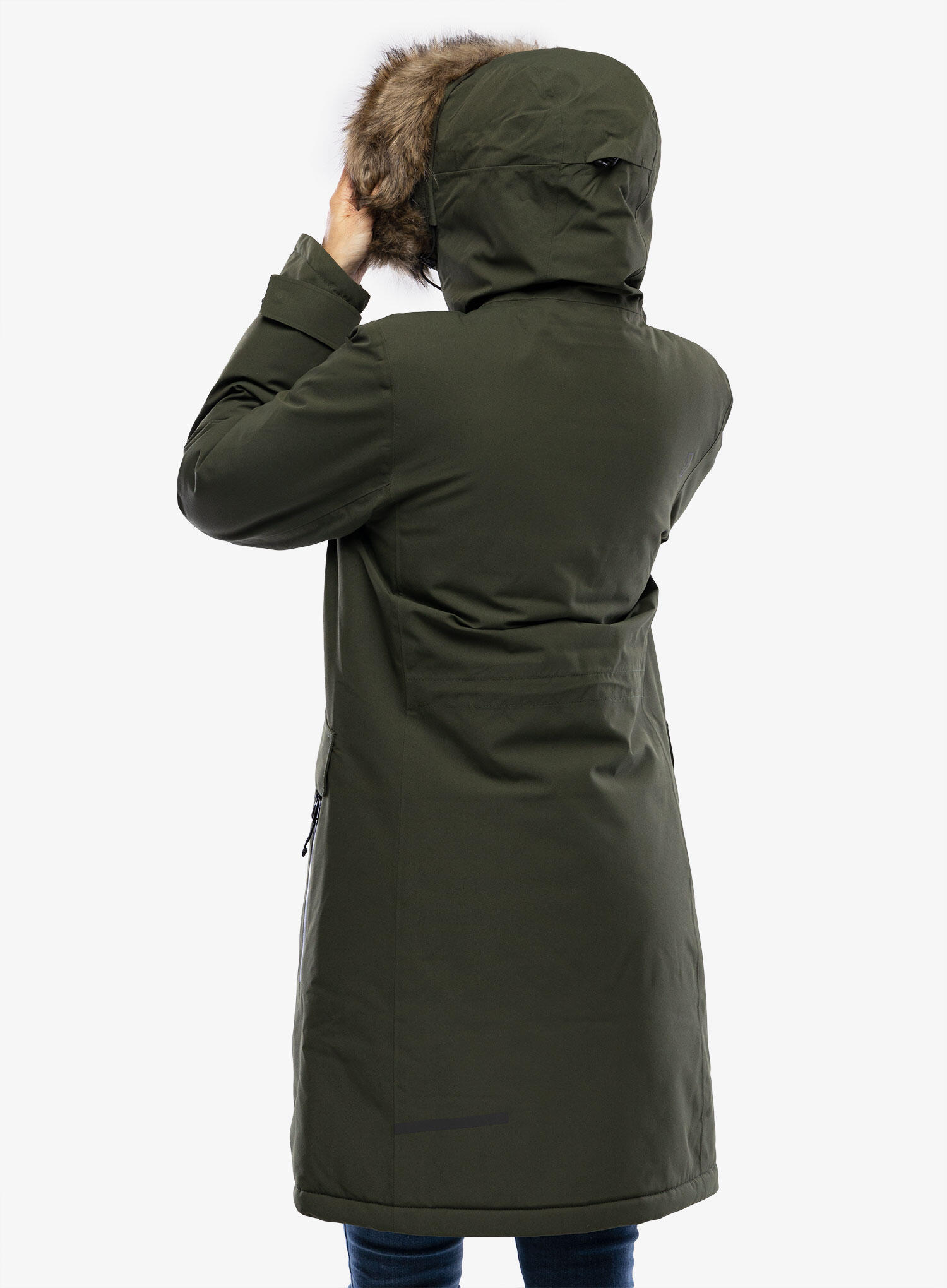 Płaszcz ocieplany damski Didriksons Erika Parka 3 4/7