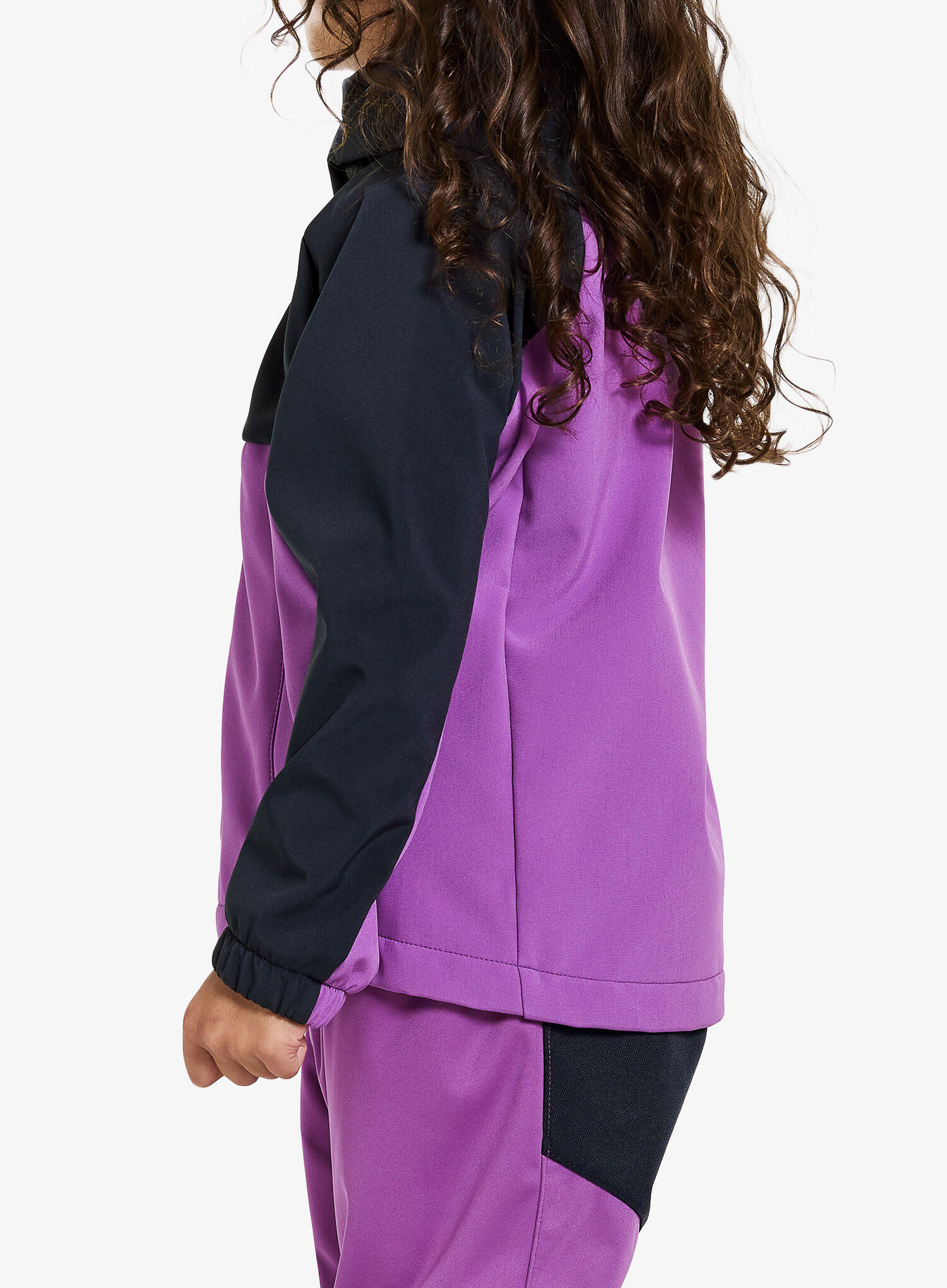 Kurtka dziecięca Didriksons Troel Jacket 4 - tulip purple 90 cm 3/7