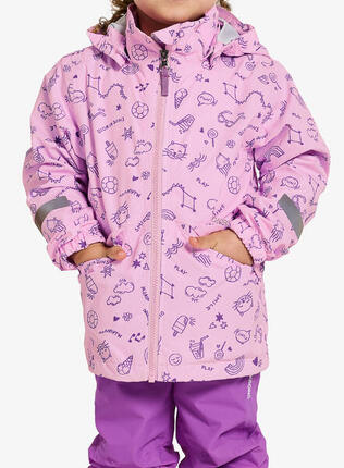 Kurtka dziewczęca Didriksons Norma Print Jacket 3