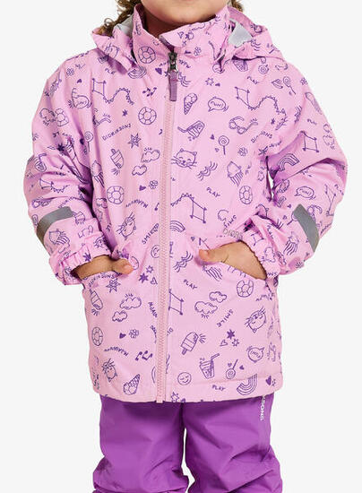 Kurtka dziewczęca Didriksons Norma Print Jacket 3