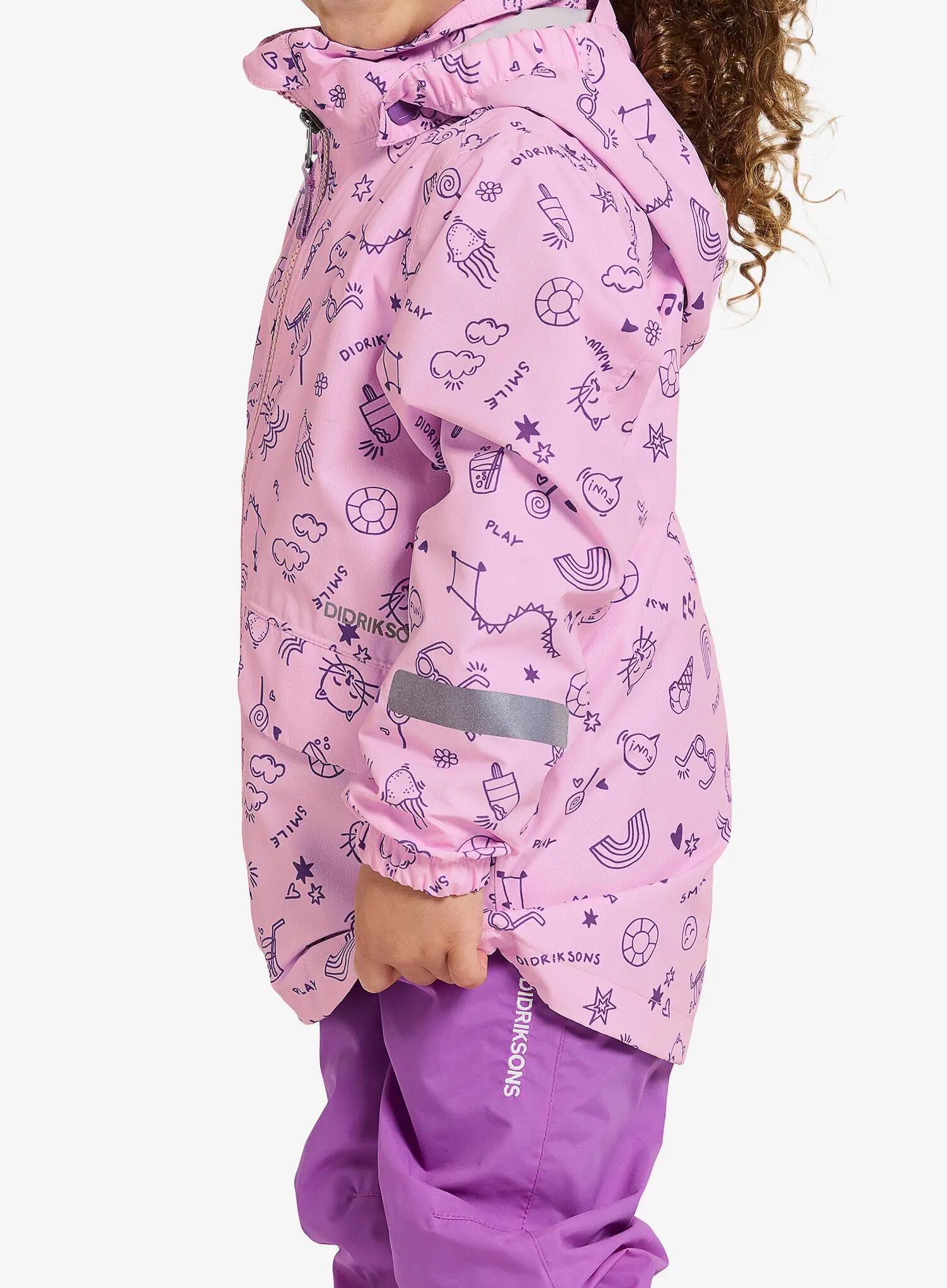 Kurtka dziewczęca Didriksons Norma Print Jacket 3 5/7