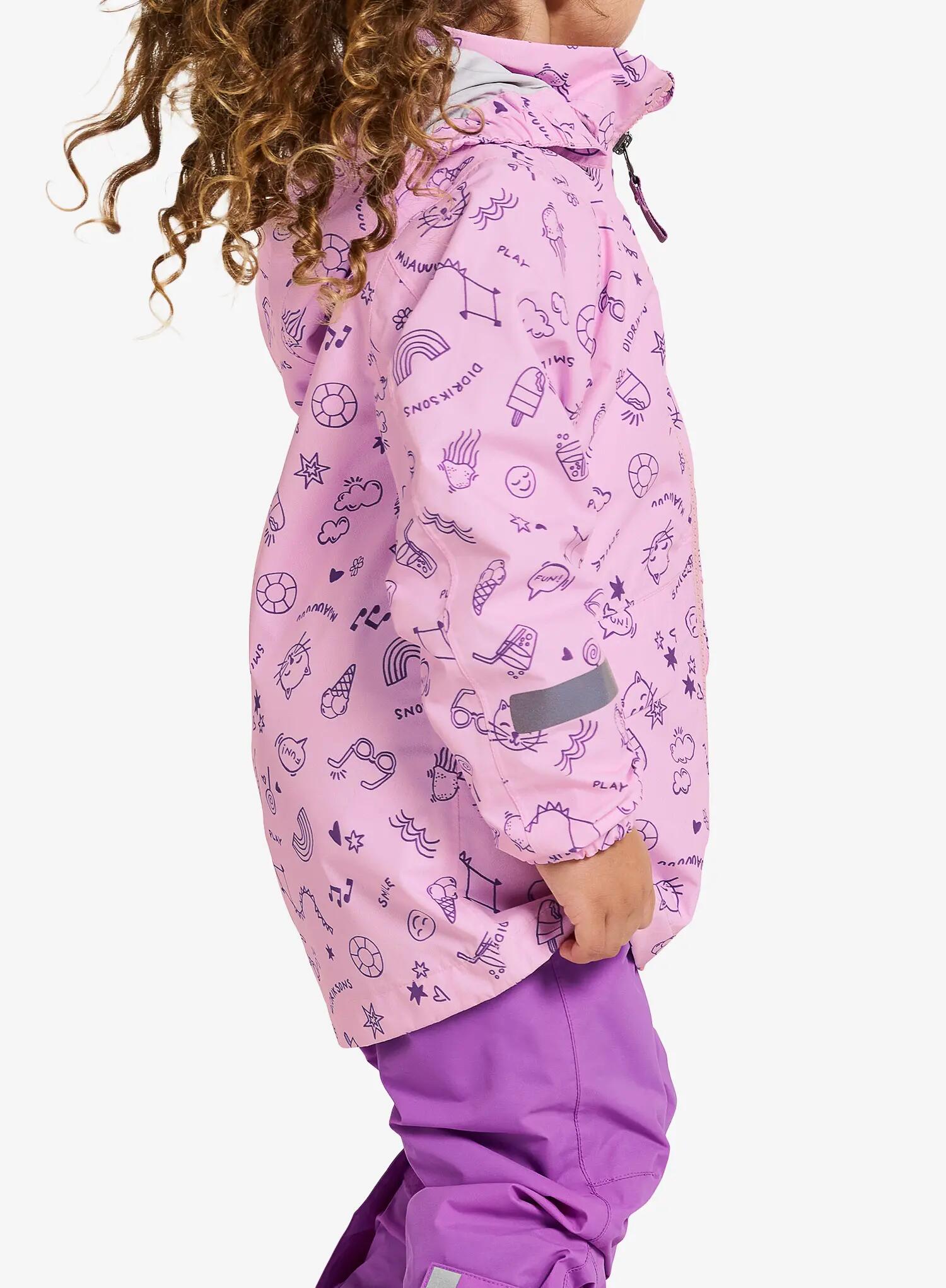 Kurtka dziewczęca Didriksons Norma Print Jacket 3 3/7