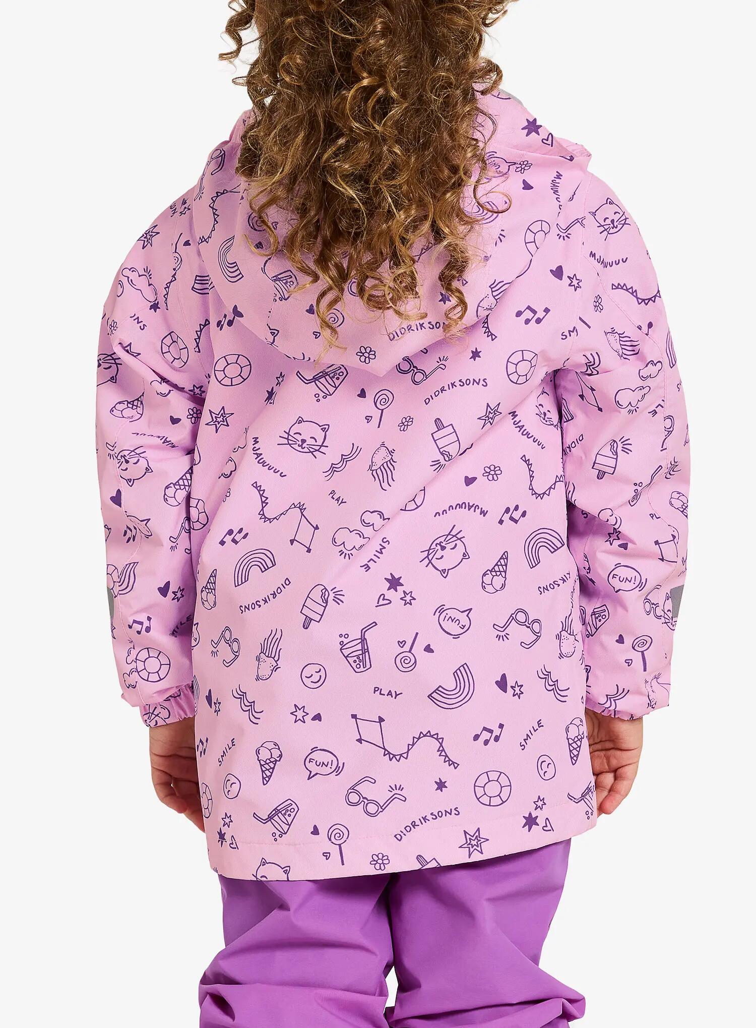 Kurtka dziewczęca Didriksons Norma Print Jacket 3 2/7