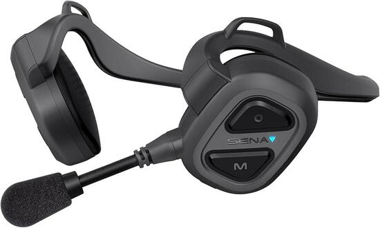 BOSUN: Casque/micro noir Mesh Intercom, Full Duplex et BT