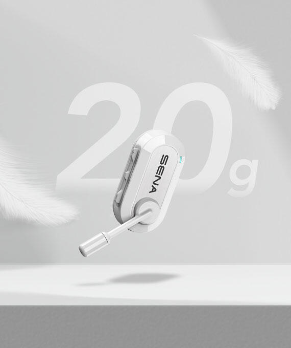 BIKOM 20 DUAL Blanc: pack de deux BIKOM blancs 2/6