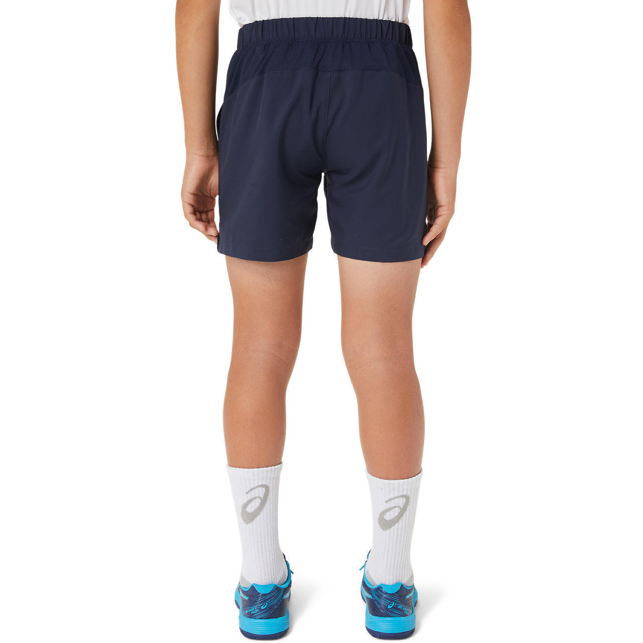 Short Asics da bambino blu navy 2044A037 3/6