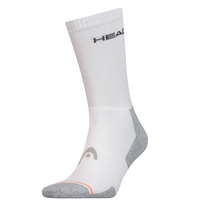 Socken Tennis 1 Stück Crew Athletes weiss