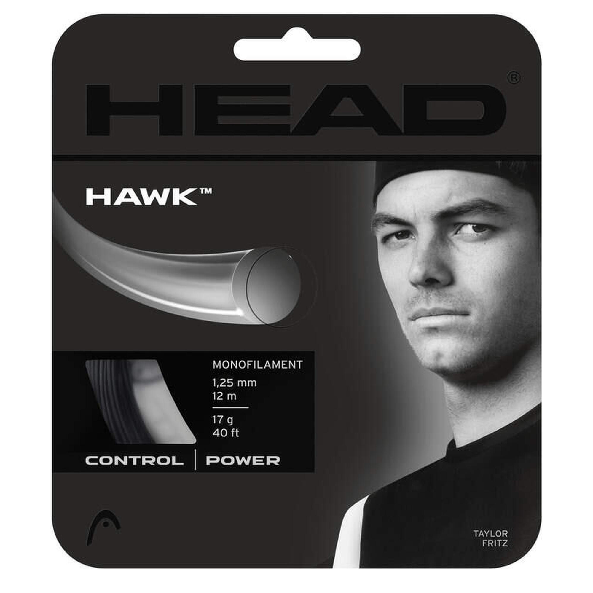 Tenisový výplet HEAD Hawk 12m 2024_25 1.25 mm