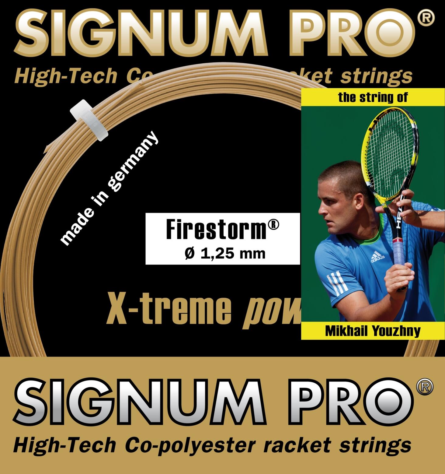 Garniture 12 m Signum Pro Firestorm 1,30 mm Doré 3/3