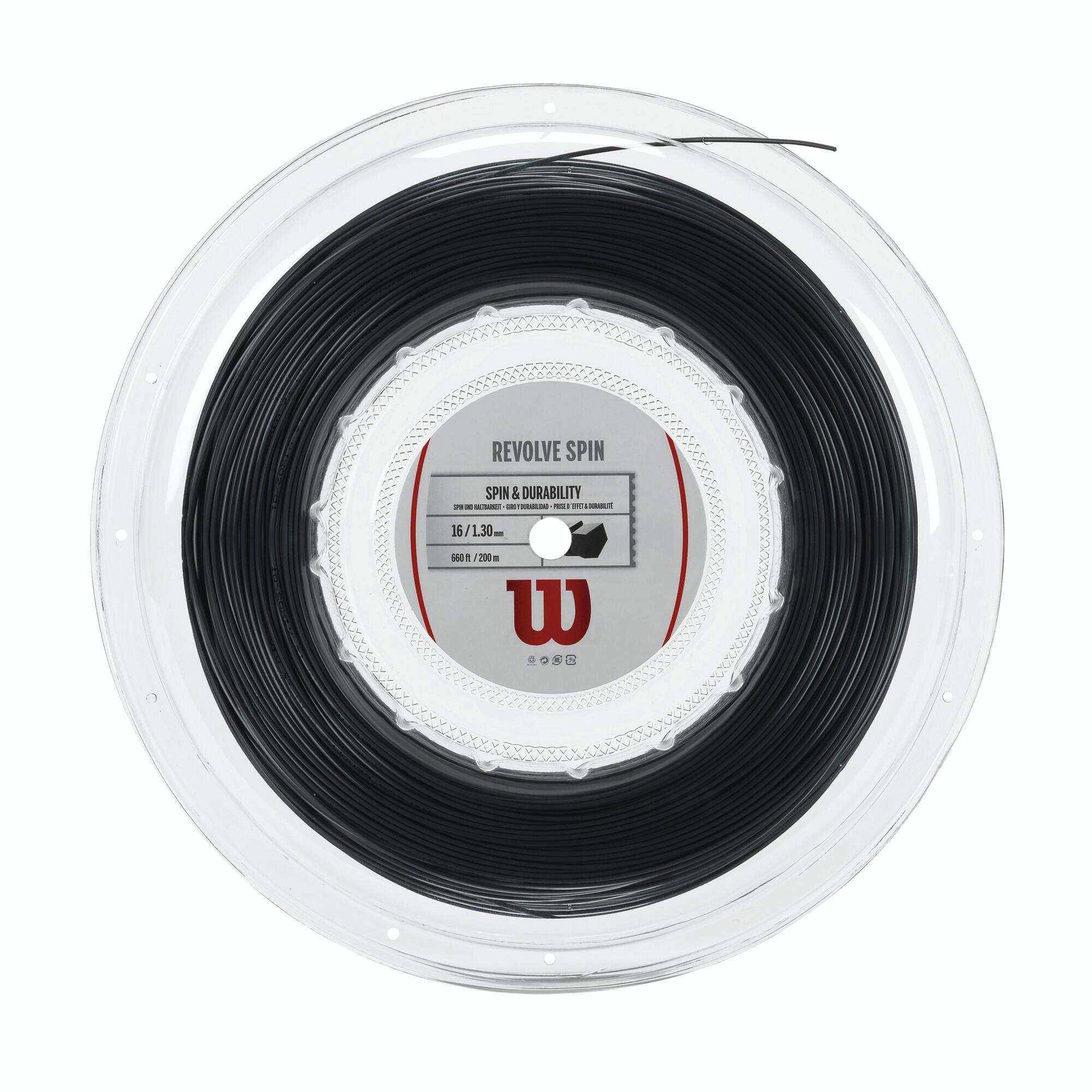 Wilson - Bobine Cordage Revolve Spin - Cordage Raquette - Multicolore - No Size - Decathlon