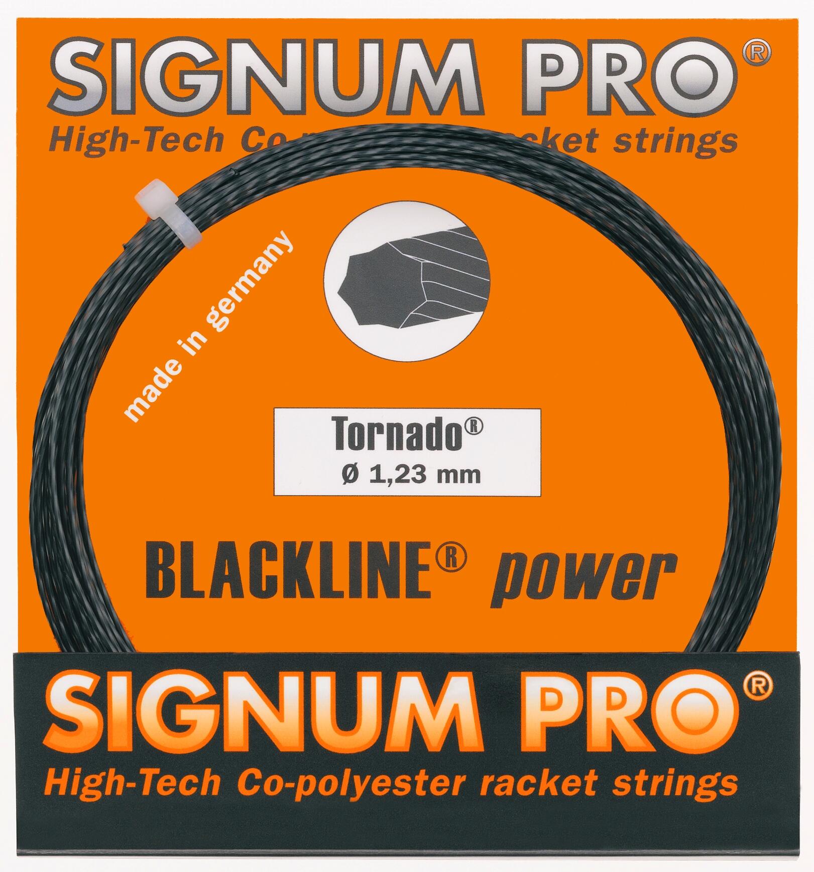 Garniture 12 m Signum Pro Tornado 1,29 mm Noir 1/2