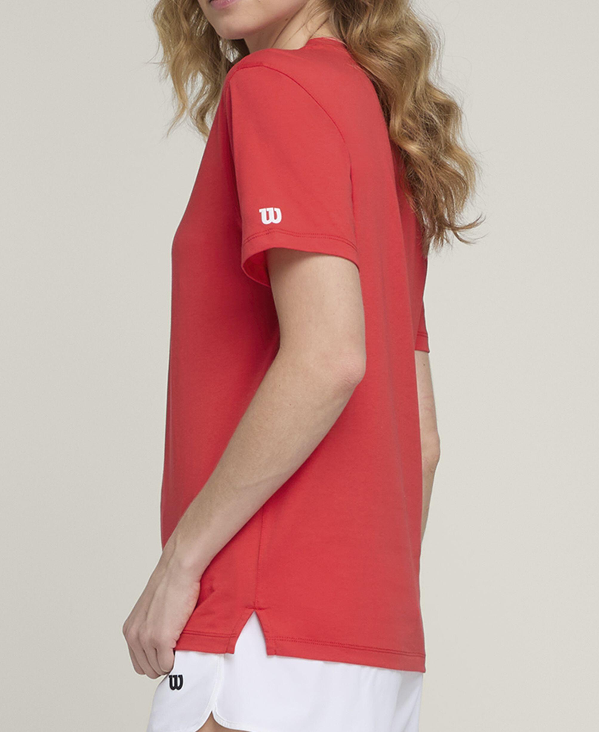 T-shirt grafica Team unisex rossa 4/4