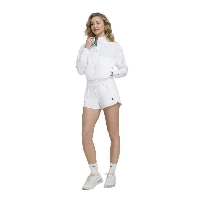 Team warm-up jacket women's white