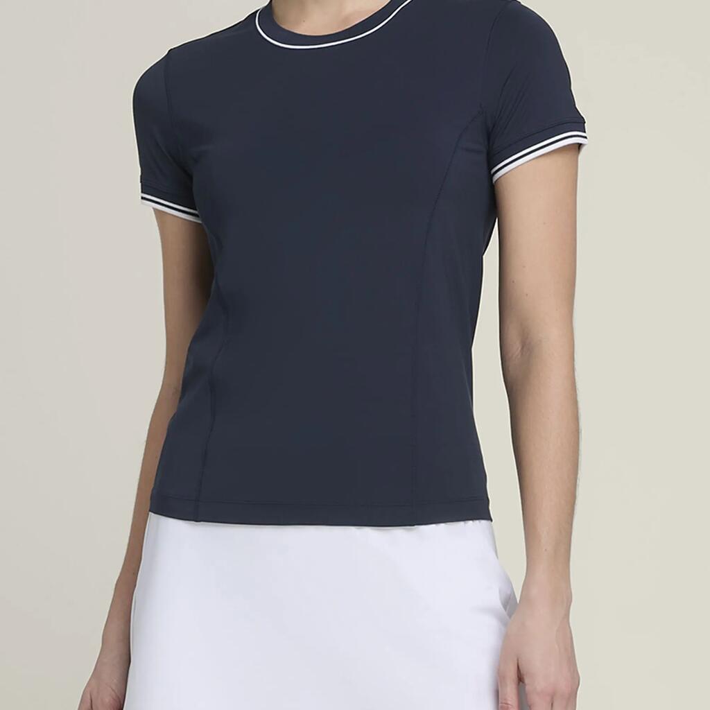 Team Seamless T-Shirt Women Navy