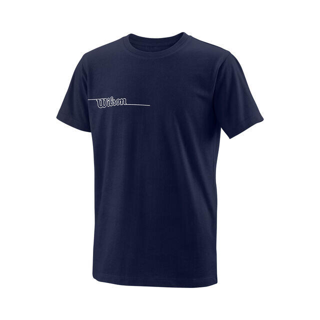 Team II Tech T-Shirt JR dunkelblau