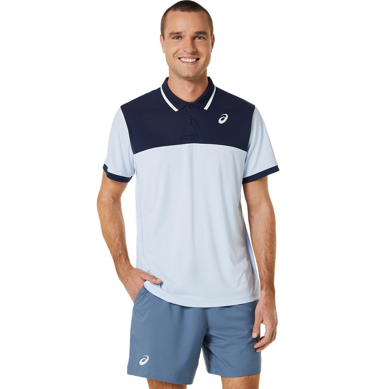Polo Asics Men Court 2041a256 2/3