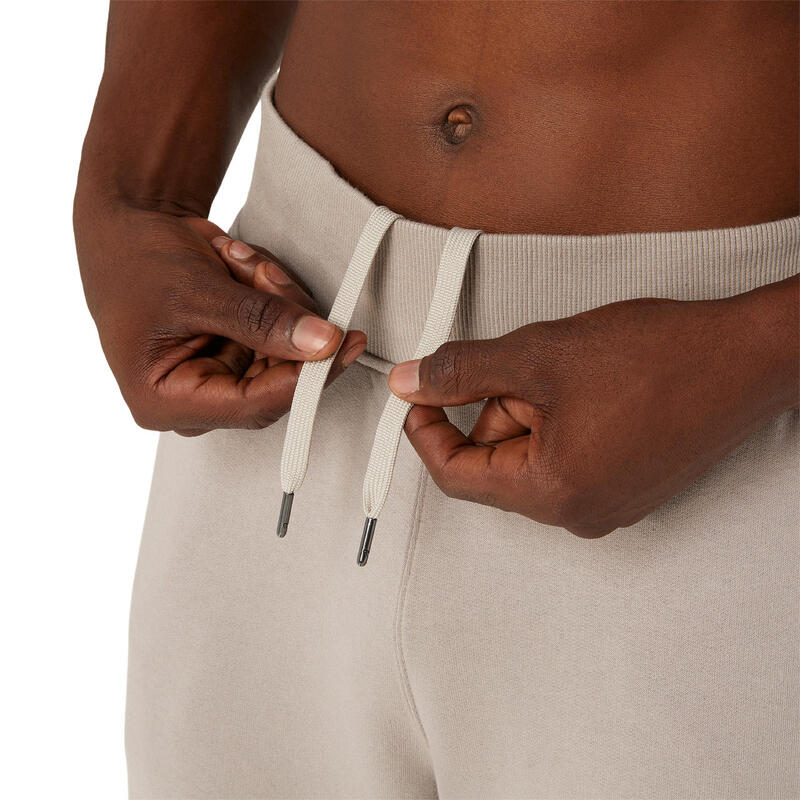 ASICS Logo Sweat Pantalon Hommes Gris