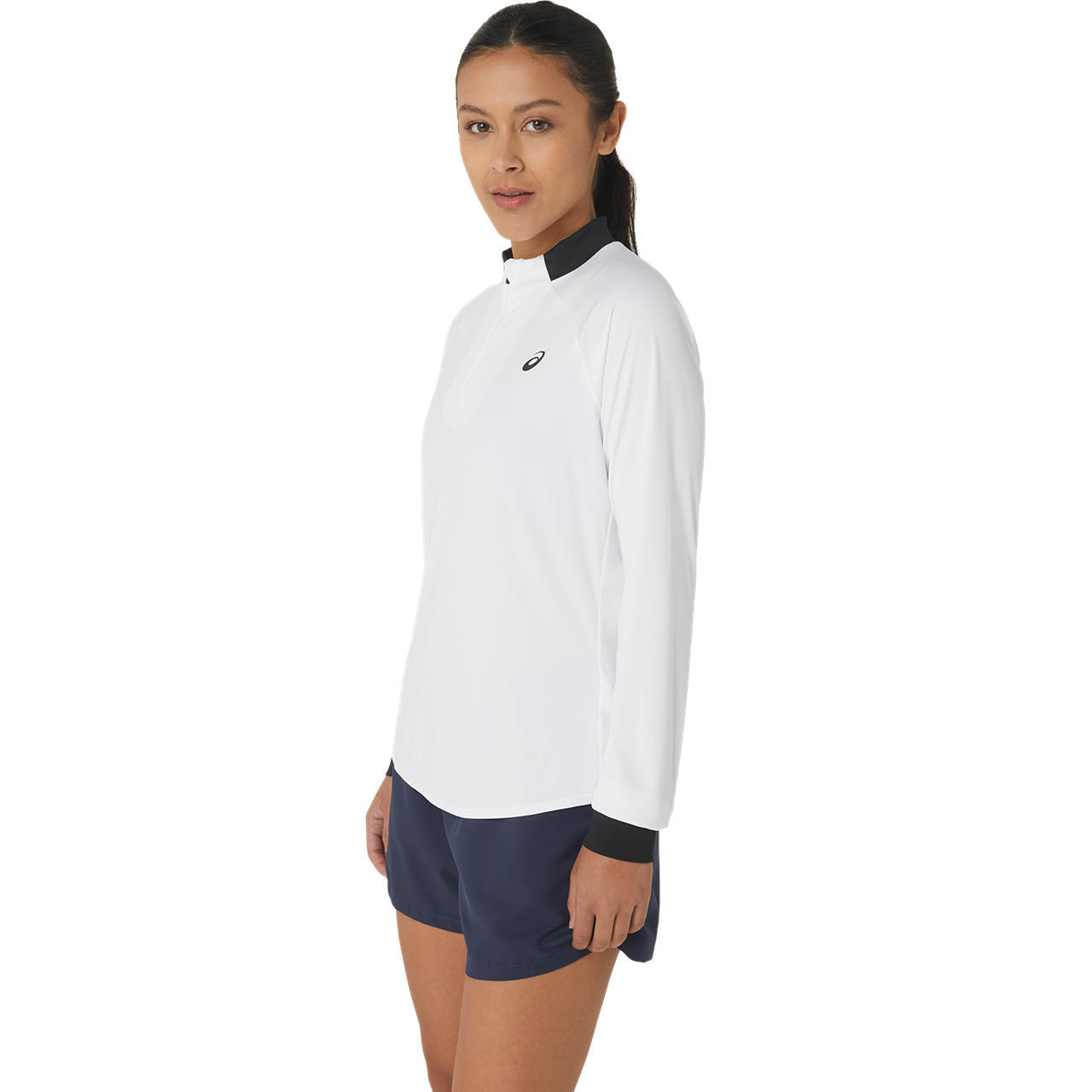 Top Court LS ½ Zip Femmes léger respirant recyclable - BUNT 2/3