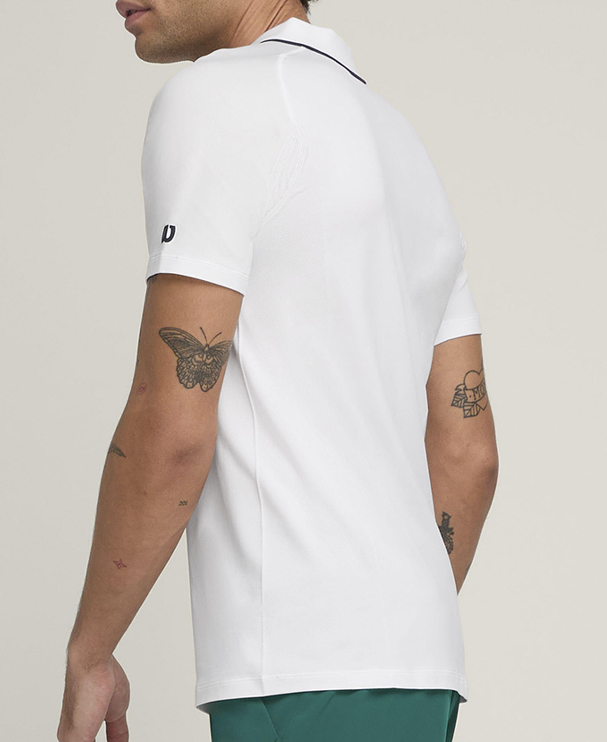 Team Seamless Polo 2.0 Homme Blanc 3/5