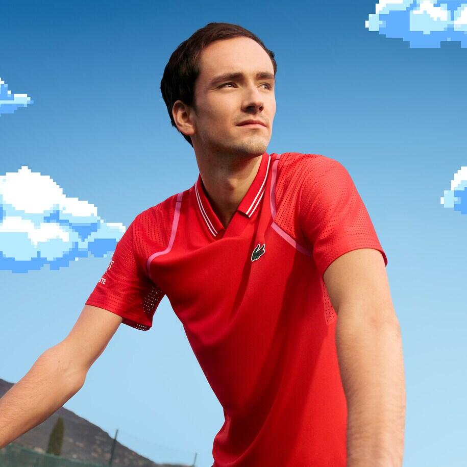 Men's LACOSTE TENNIS x Daniil Medvedev polo shirt 4/4