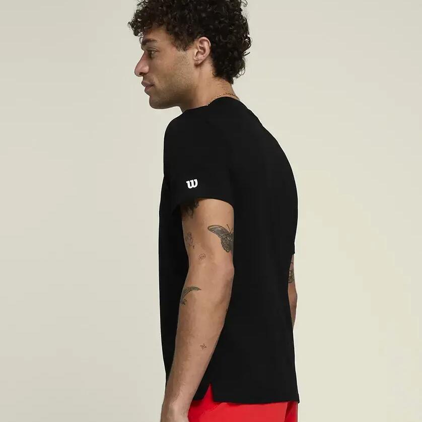 Team Graphic T-Shirt Unisex Black