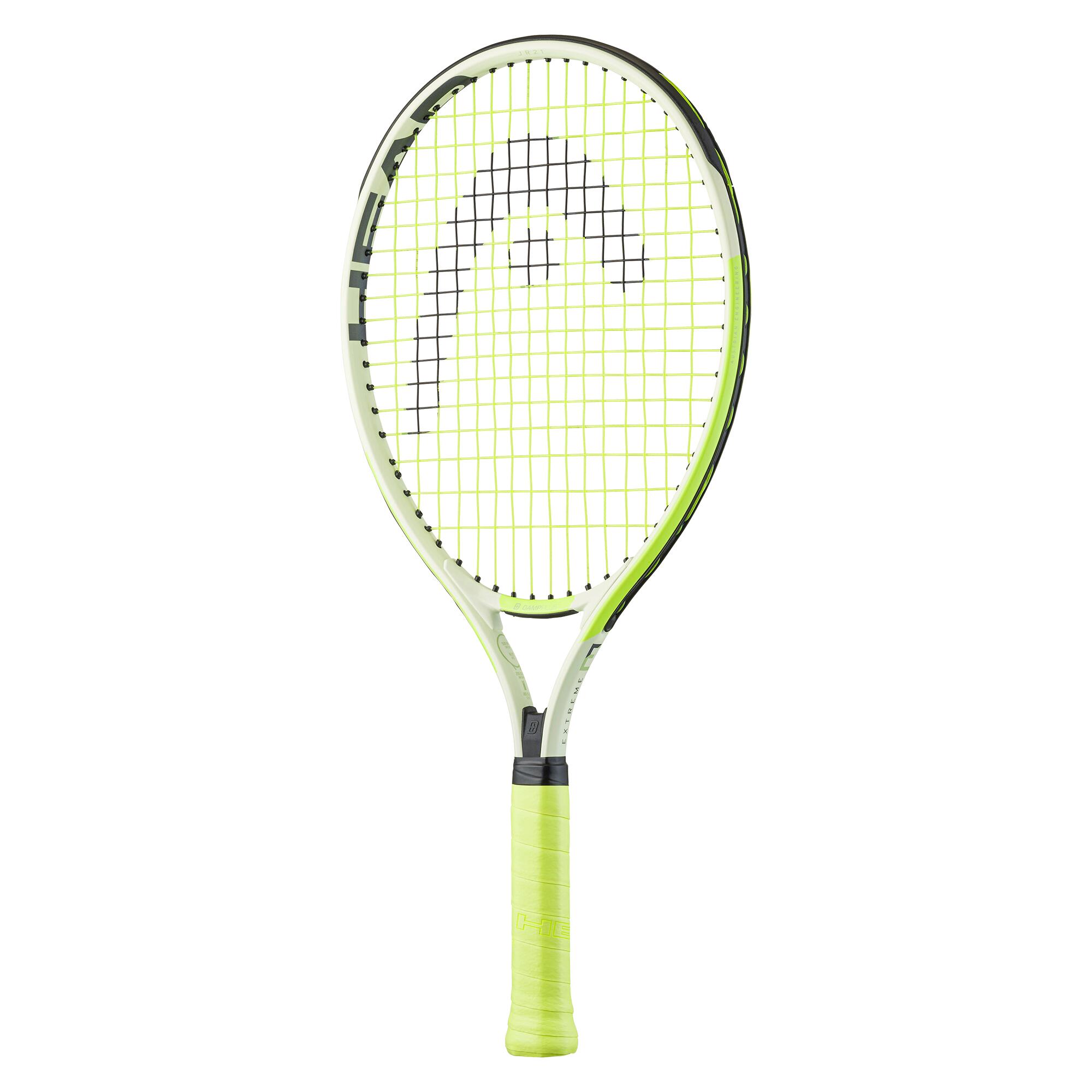 Raqueta de Tenis Junior Head Extreme 21 Amarilla Ligera 1/4