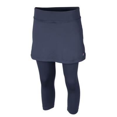 Gonna-Short FILA Sina blu stretch con short interno