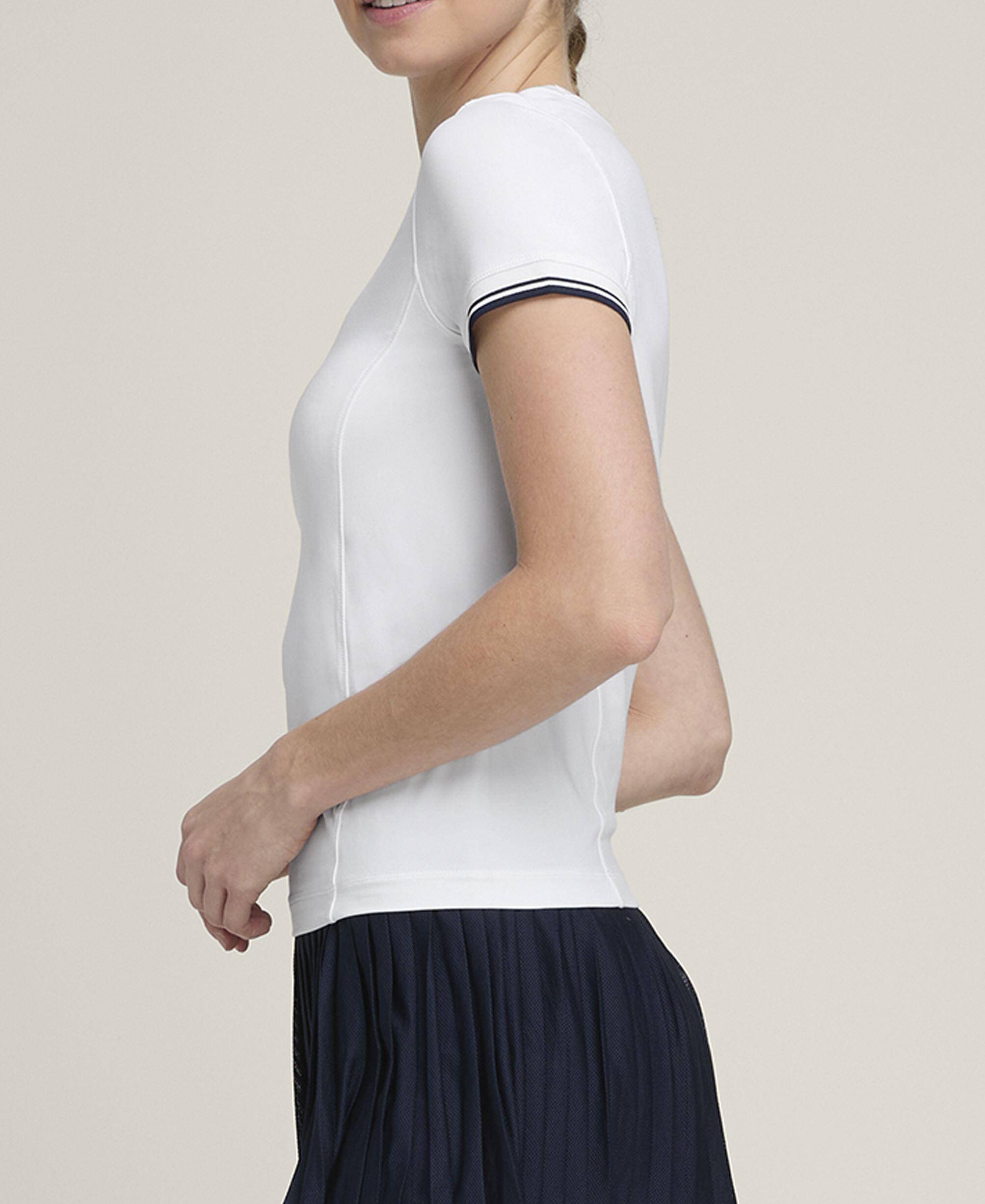 T-shirt Team Seamless da donna bianca 3/5