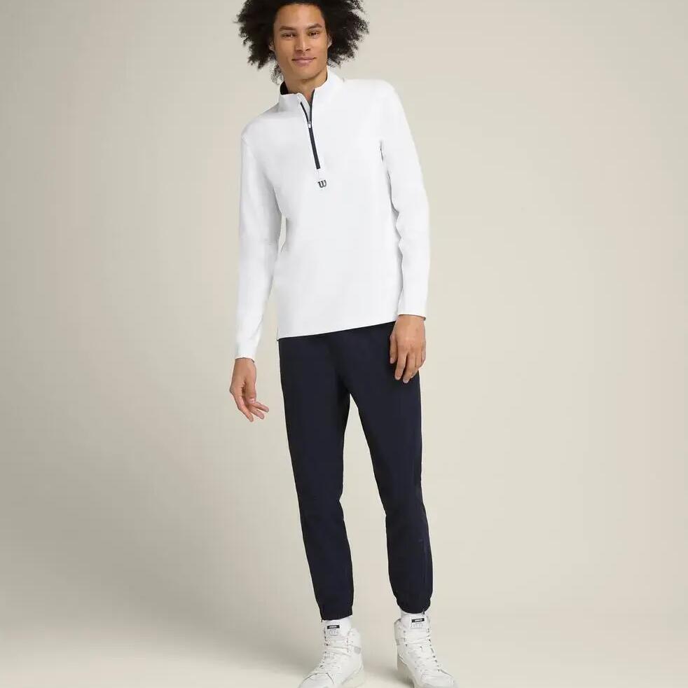 Elevate Performance Half-Zip Men white