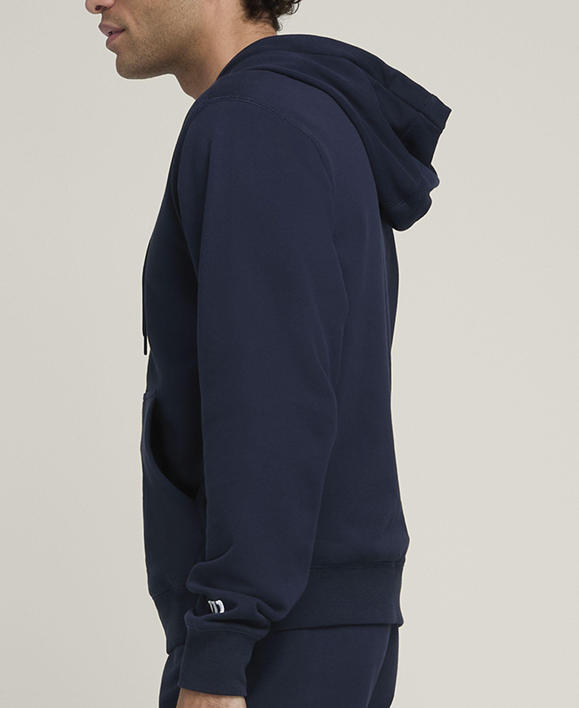 Felpa con cappuccio Team Zip unisex blu scuro 3/5