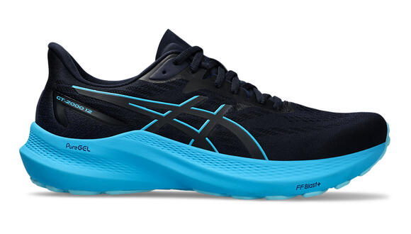 ASICS Scarpe GT-2000 12 da uomo - Ammortizzazione FF BLAST PLUS, PureGEL