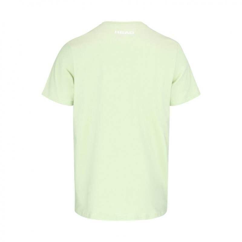 Camiseta Head Vision Verde Claro 2/5