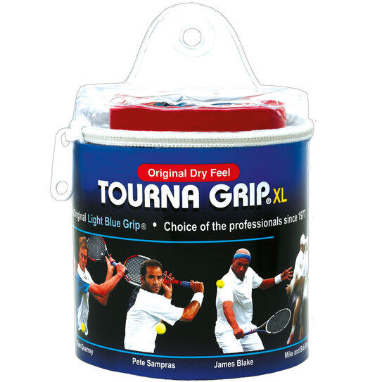 Owijki wierzchnie do tenisa Tourna Grip XL Dry Feel 10 szt