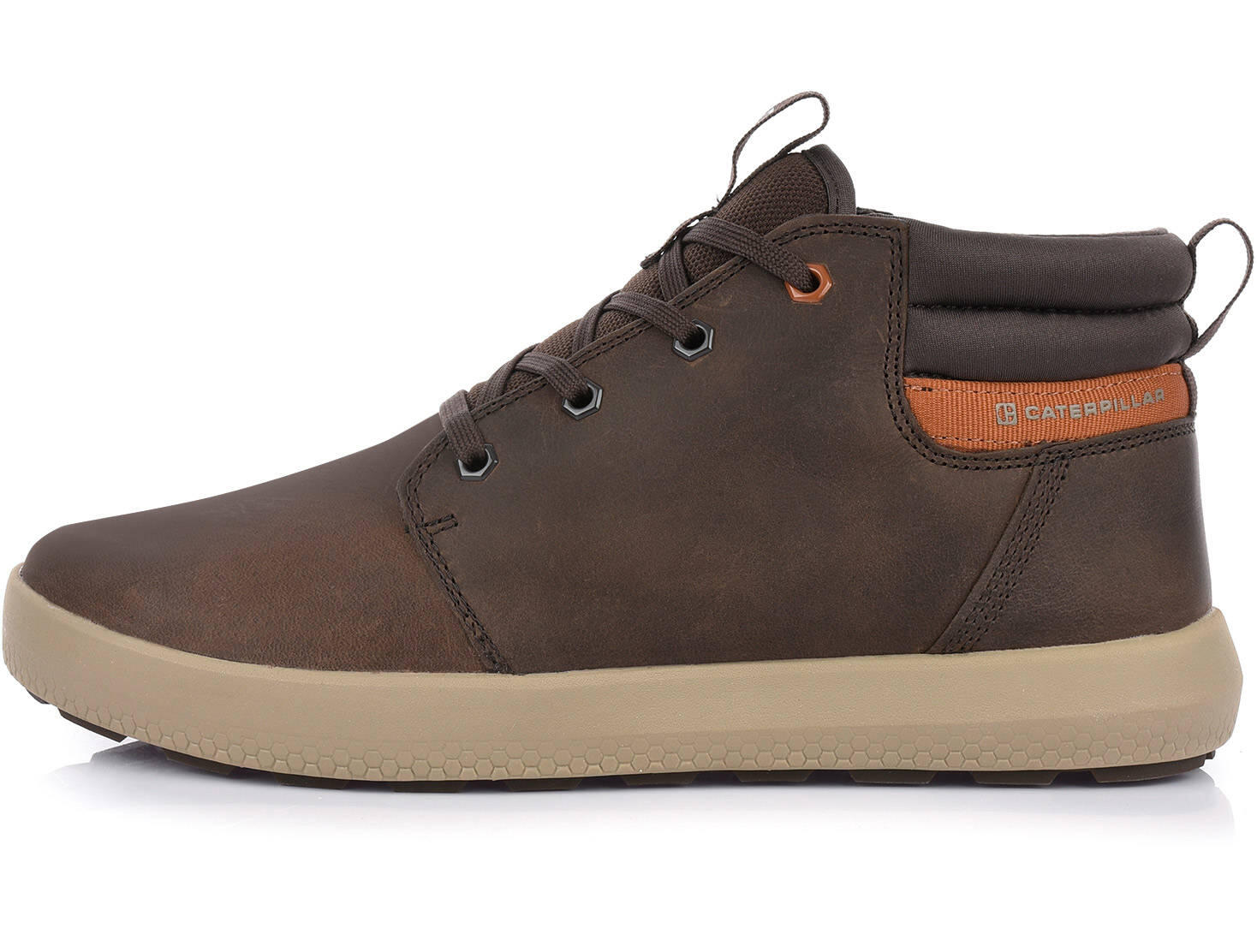 Męskie buty sportowe na codzień brązowe CATERPILLAR PROXY MID FLEECE 2/7