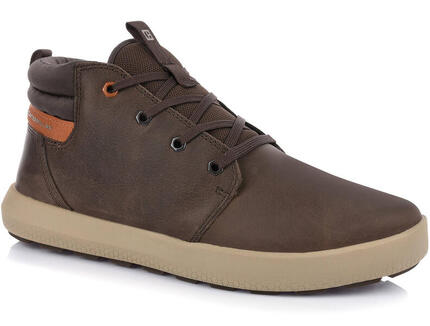 Męskie buty sportowe na codzień brązowe CATERPILLAR PROXY MID FLEECE