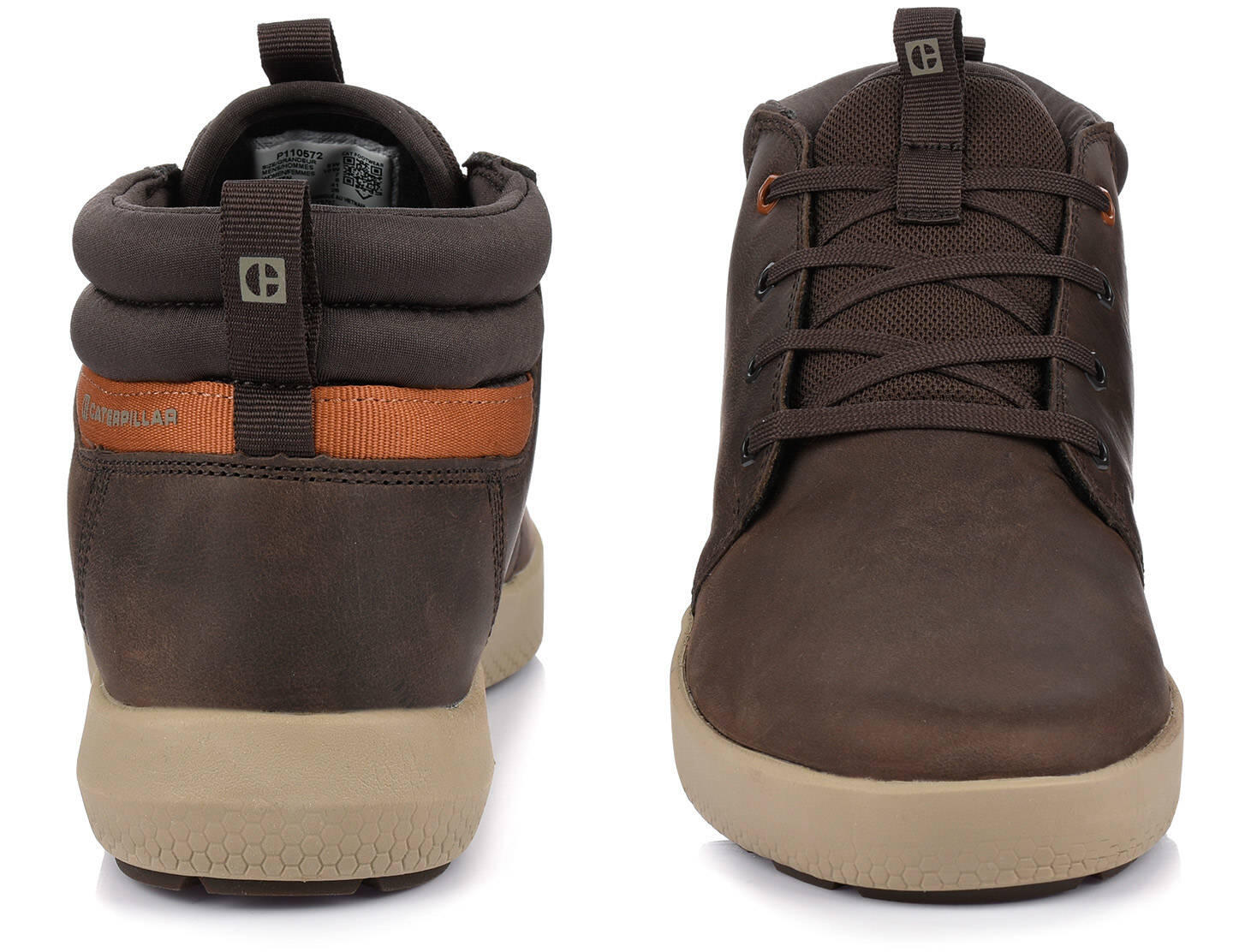 Męskie buty sportowe na codzień brązowe CATERPILLAR PROXY MID FLEECE 5/7