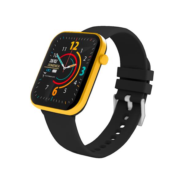 Smartwatch HAVA con cassa in alluminio 1.69" colore oro e nero 3/3