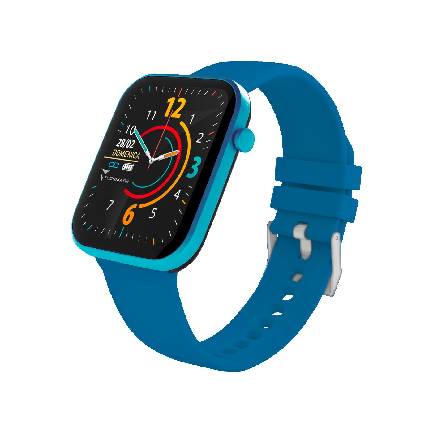 Smartwatch HAVA con cassa in alluminio 1.69"colore blu 3/3