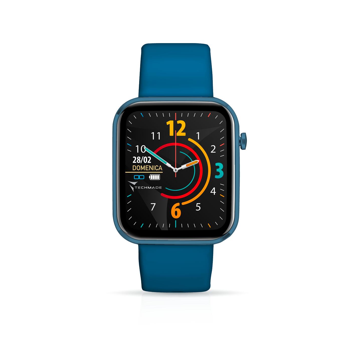 Smartwatch HAVA con cassa in alluminio 1.69"colore blu 2/3
