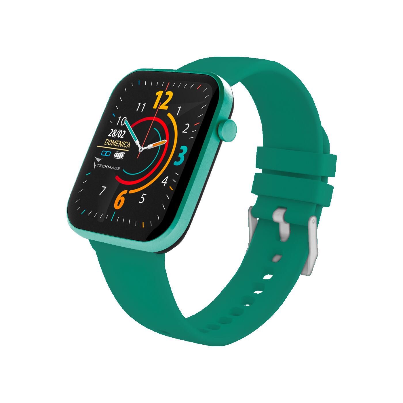 Smartwatch HAVA con cassa in alluminio 1.69" colore verde 3/3