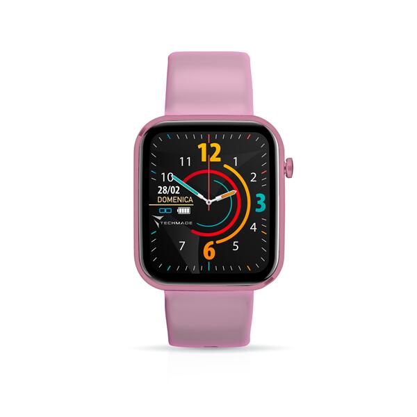 Smartwatch HAVA con cassa in alluminio 1.69" colore rosa 2/3